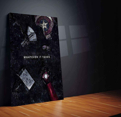 Avengers Metal Poster – Marvel Superheroes Wall Art | Epic Cinematic Decor - TURTLEWINGS