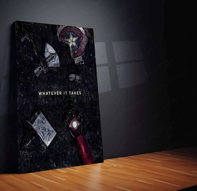Avengers Metal Poster – Marvel Superheroes Wall Art | Epic Cinematic Decor - TURTLEWINGS