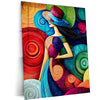 Abstract Woman – Grace in Motion | Modern Art Metal Frame Poster