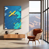 Abstract Art Metal Poster – Modern Geometric & Aesthetic Wall Decor 1 - TURTLEWINGS