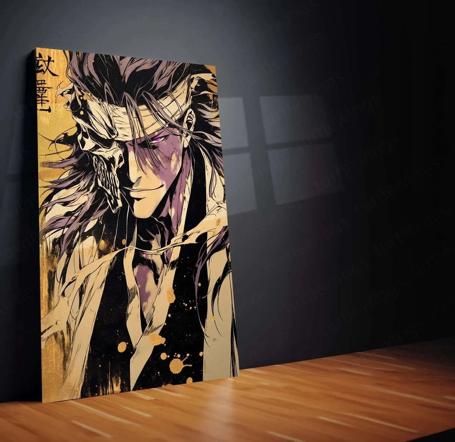 Bleach Anime Metal Poster | Ichigo Kurosaki | Soul Reaper Wall Art 2 - TURTLEWINGS 