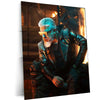 Movies & Series Metal Poster | Thala Ajith Kumar Stylish Metal Poster | Mass South Superstar Wall Art | Premium Actor Portrait Frame 02