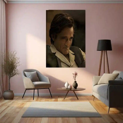Akshaye Khanna – Dhurandhar Movie Metal Poster | Intense Cinematic Wall Art | Premium Metal Frame 01 - TURTLEWINGS