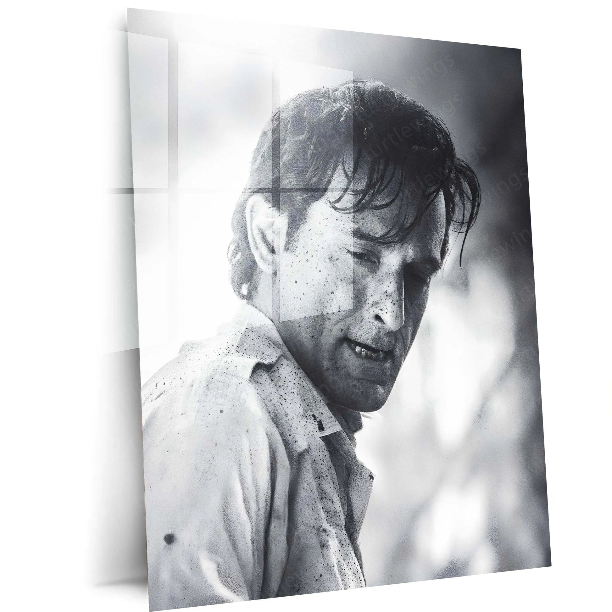 Akshaye Khanna – Dhurandhar Movie Metal Poster | Intense Cinematic Wall Art | Premium Metal Frame 03 - TURTLEWINGS