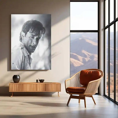 Akshaye Khanna – Dhurandhar Movie Metal Poster | Intense Cinematic Wall Art | Premium Metal Frame 03 - TURTLEWINGS