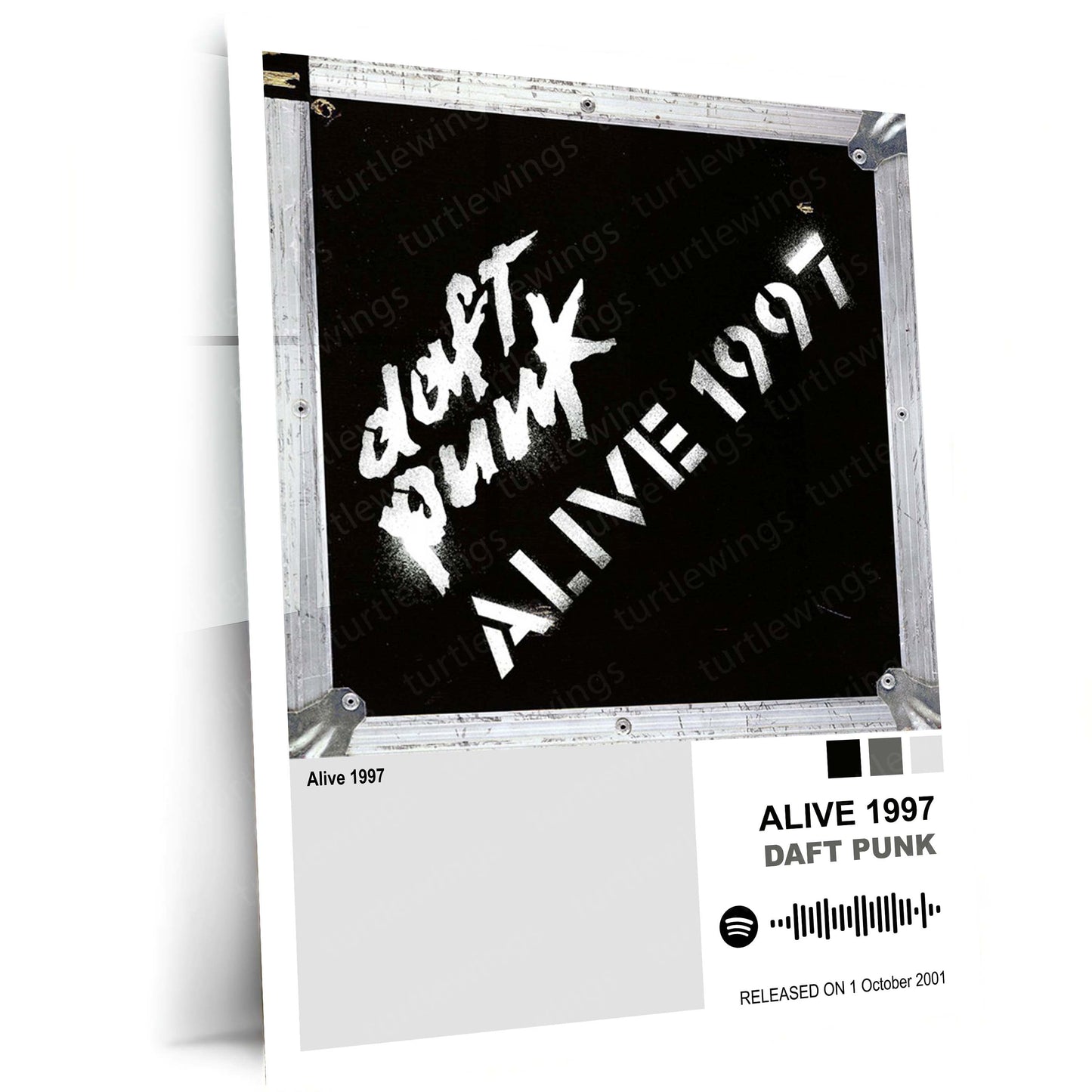 Daft Punk – Complete Album Collection | Set of 11 | Set of 8 | Set of 4 | Premium Metal Poster Set
