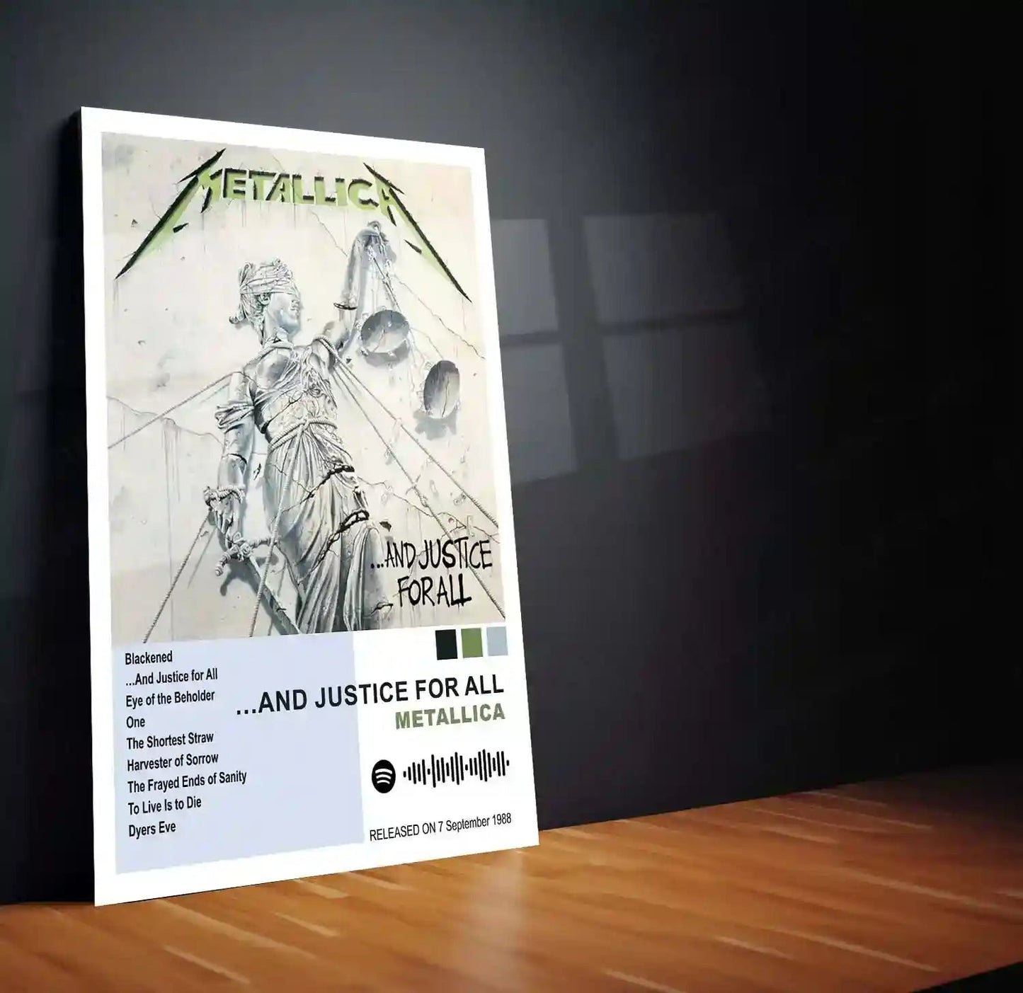 Metallica Complete Collection | Set of 11 | Set of 8 | Set of 4 | Album Posters Metal Frames Heavy Riffs. Legendary Albums. Thrash Metal History on Your Walls. - TURTLEWINGS