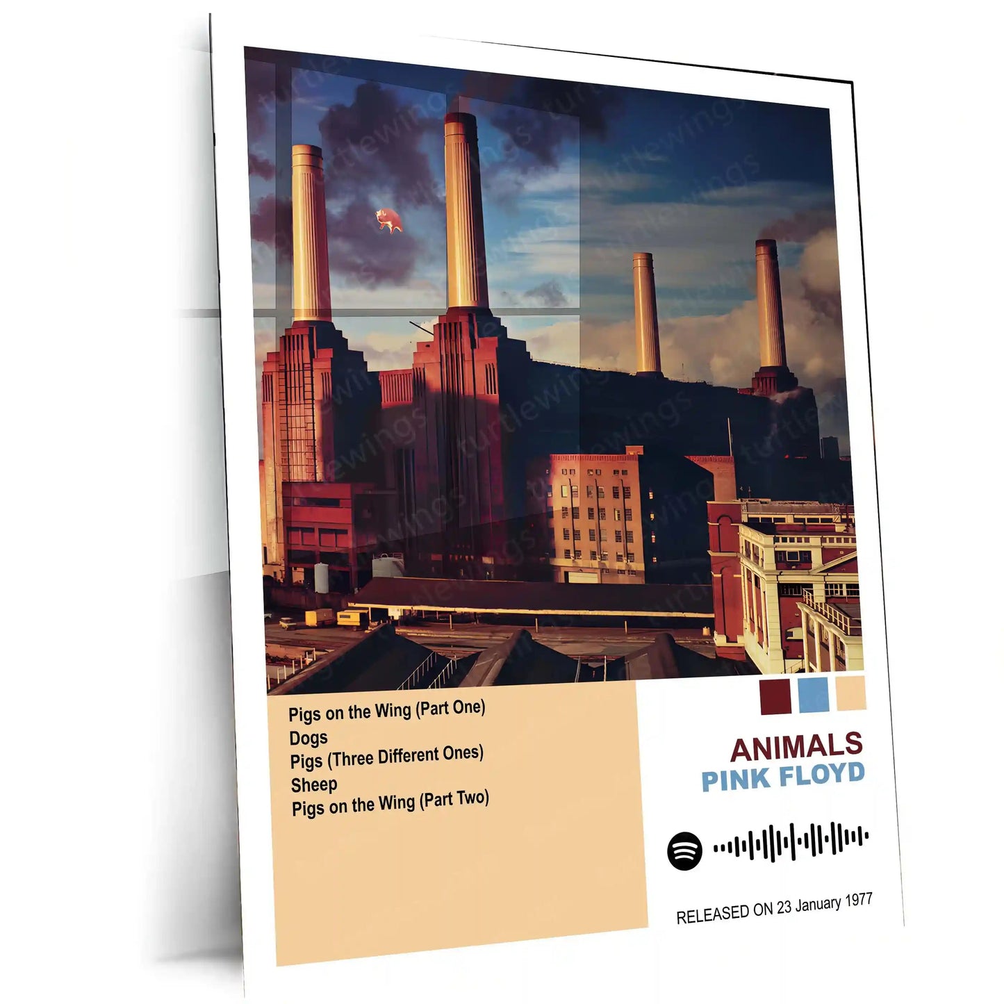 Pink Floyd Complete Collection | Set of 11 | Set of 8 | Set of 4 | Album Posters Metal Frames Psychedelic Soundscapes. Progressive Masterpieces. Timeless Visual Art. - TURTLEWINGS