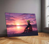 Anime Metal Poster | Sunset Naruto – The Journey of a Shinobi | Peace After Battle Metal Frame Poster