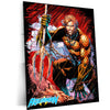 Aquaman – DC Superhero Metal Poster | King of Atlantis Wall Frame | Justice League Art