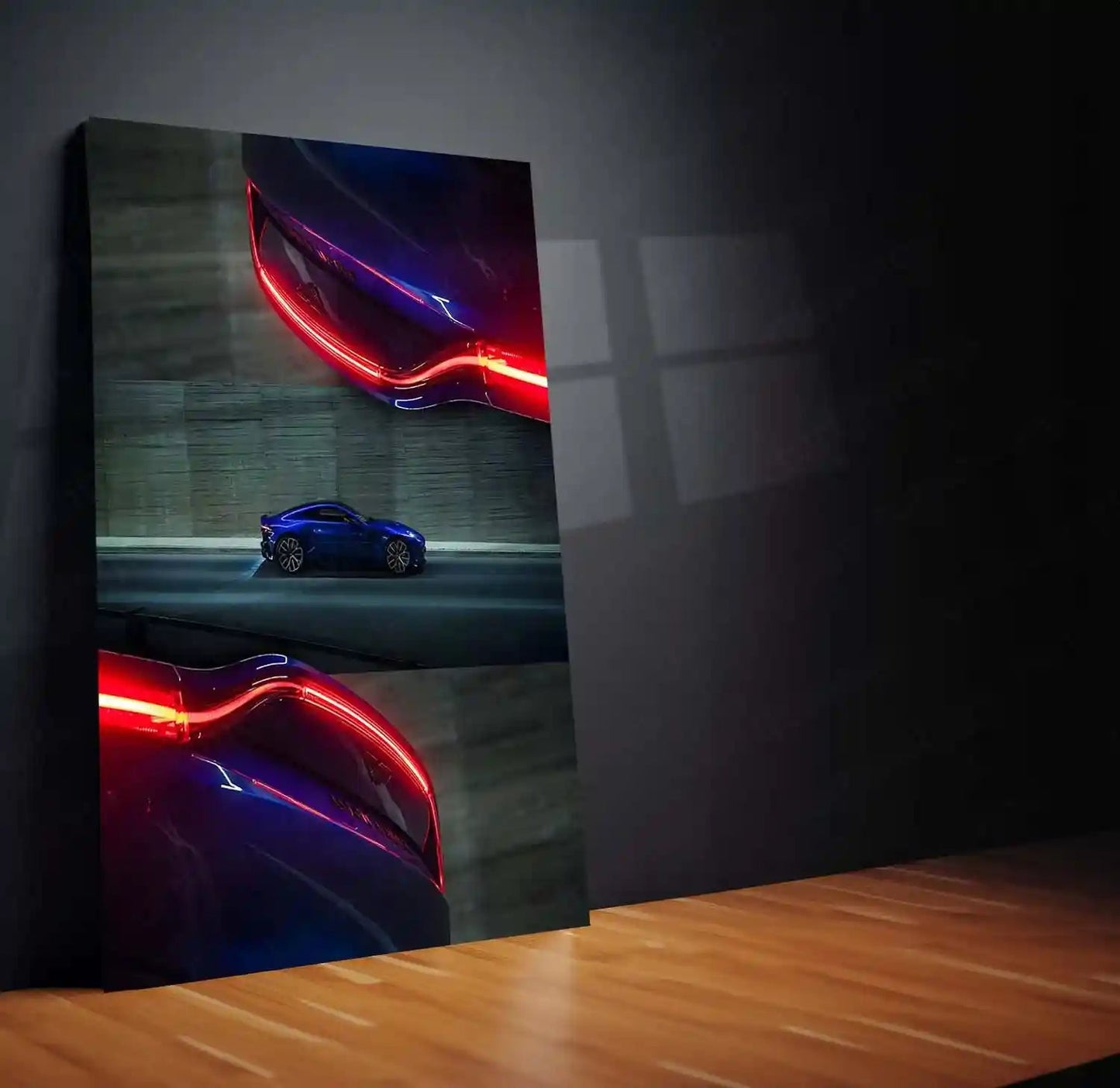 Car Metal Poster |Aston Martin | Power, Elegance & Legacy Metal Frame - TURTLEWINGS 