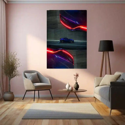 Car Metal Poster |Aston Martin | Power, Elegance & Legacy Metal Frame - TURTLEWINGS 