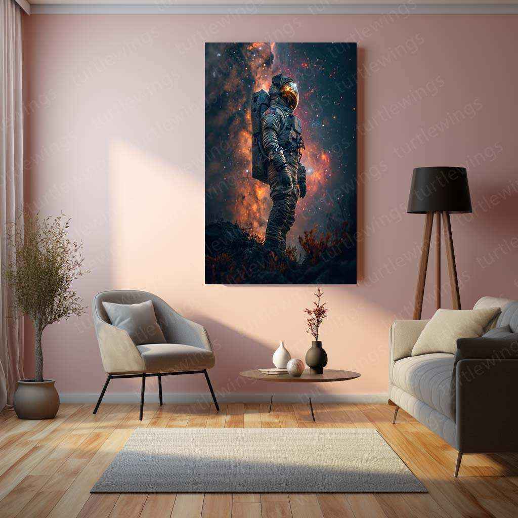 Abstract Art Metal Poster – Modern Geometric & Aesthetic Wall Decor 2 - TURTLEWINGS