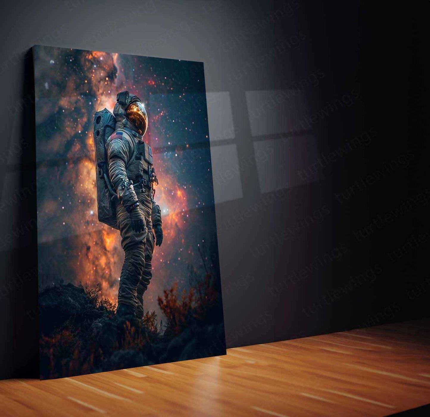 Abstract Art Metal Poster – Modern Geometric & Aesthetic Wall Decor 2 - TURTLEWINGS