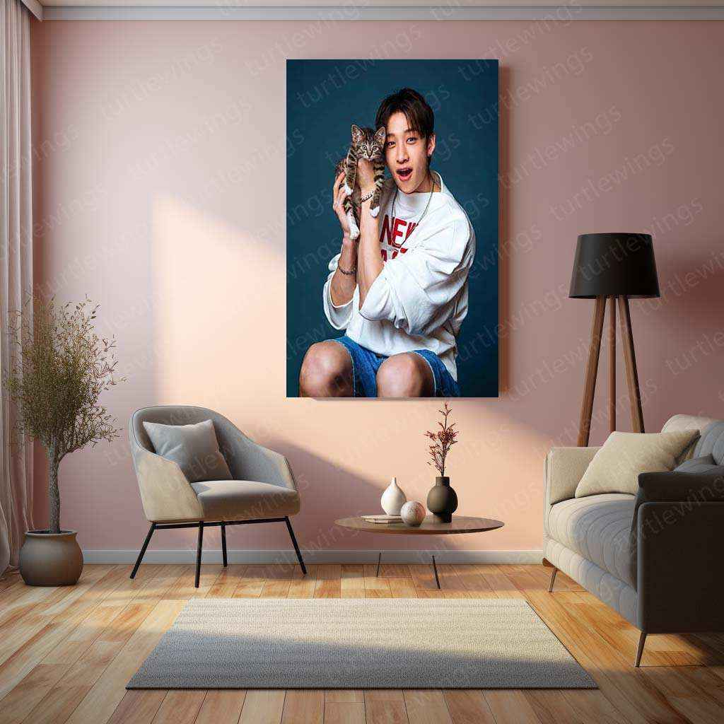 Bang Chan Metal Poster – Stray Kids Leader Wall Art for STAYs - TURTLEWINGS