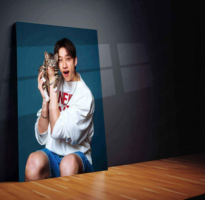 Bang Chan Metal Poster – Stray Kids Leader Wall Art for STAYs - TURTLEWINGS