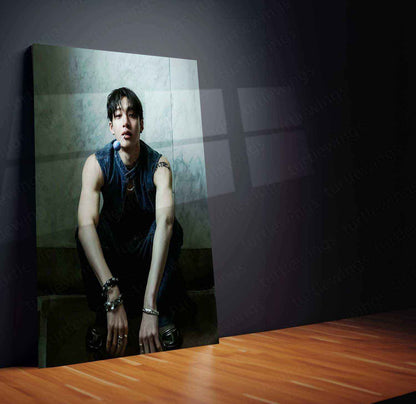 Bang Chan Metal Poster – Stray Kids Leader Wall Art for STAYs f2 - TURTLEWINGS