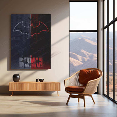Batman Metal Poster – Dark Knight Wall Art | Gotham Hero Aesthetic Decor 2 - TURTLEWINGS