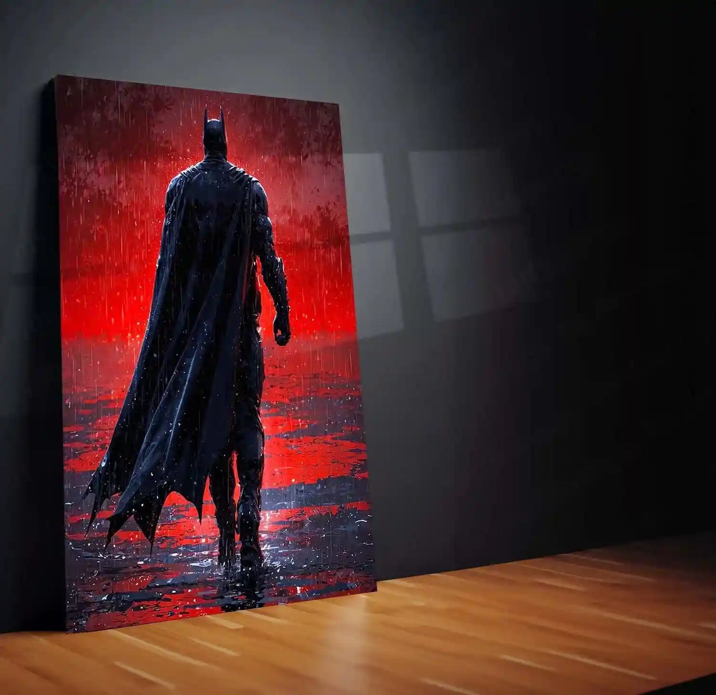 Dc Metal Poster | Batman Metal Poster – The Dark Knight Wall Art 02 - TURTLEWINGS