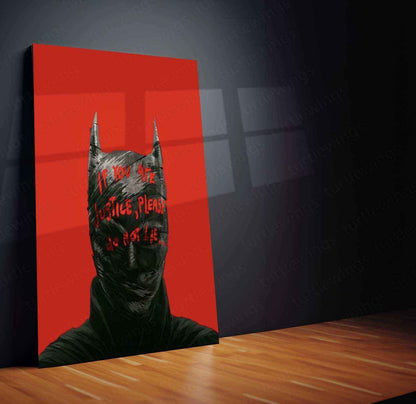 Batman Metal Poster – Dark Knight Wall Art | Gotham Hero Aesthetic Decor 1 - TURTLEWINGS