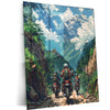 Bike Art Metal Poster – Stylish Motorcycle Wall Art | Biker & Speed Enthusiast Decor 2