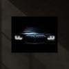 BMW 7 Series – Precision in the Dark | Neon LED Metal Poster | Luxury Redefined in Motion