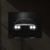 BMW Classic E30 – Icon of Shadows | Retro Performance Legend | Neon LED Metal Frame Poster
