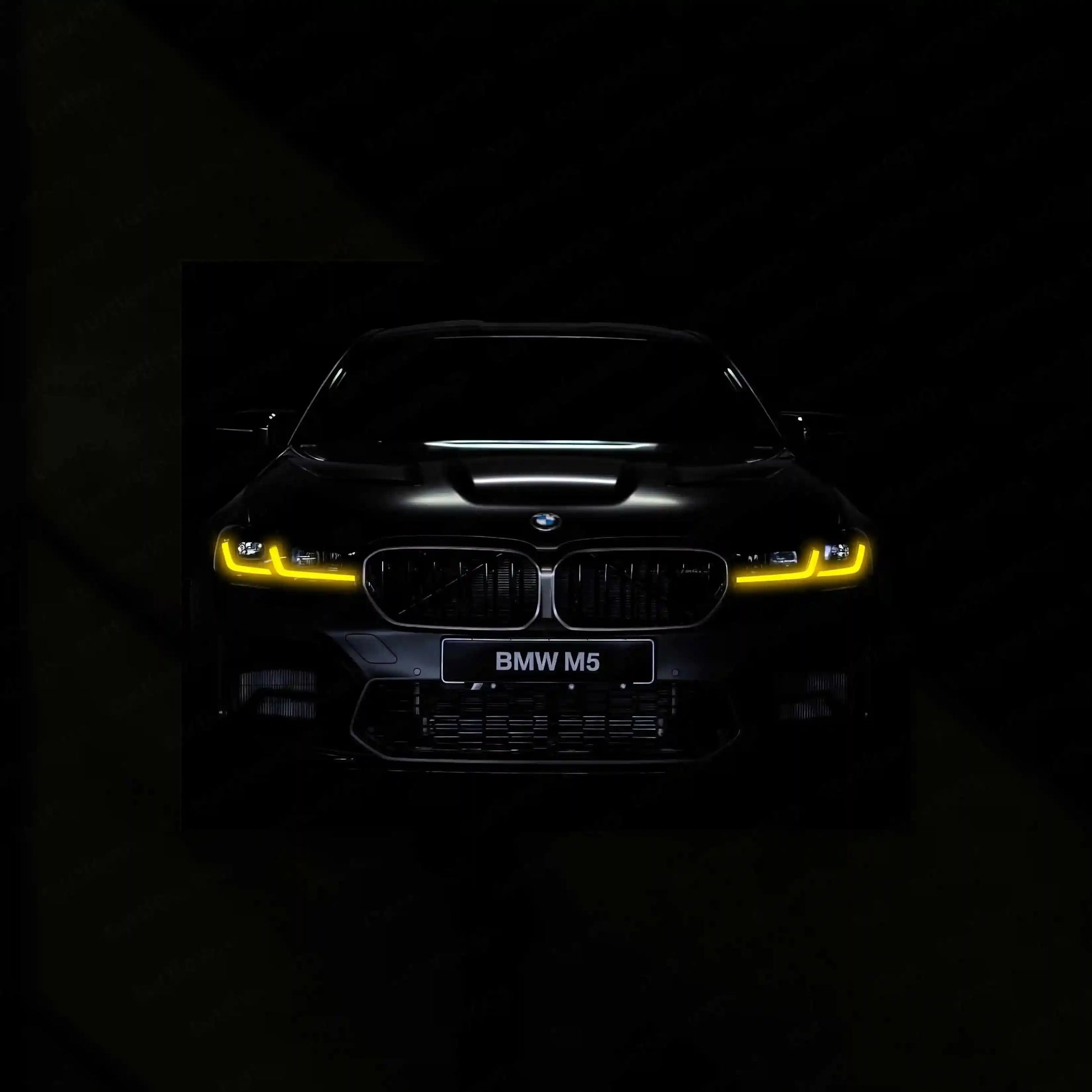 BMW M5 Neon LED Metal Frame - TURTLEWINGS