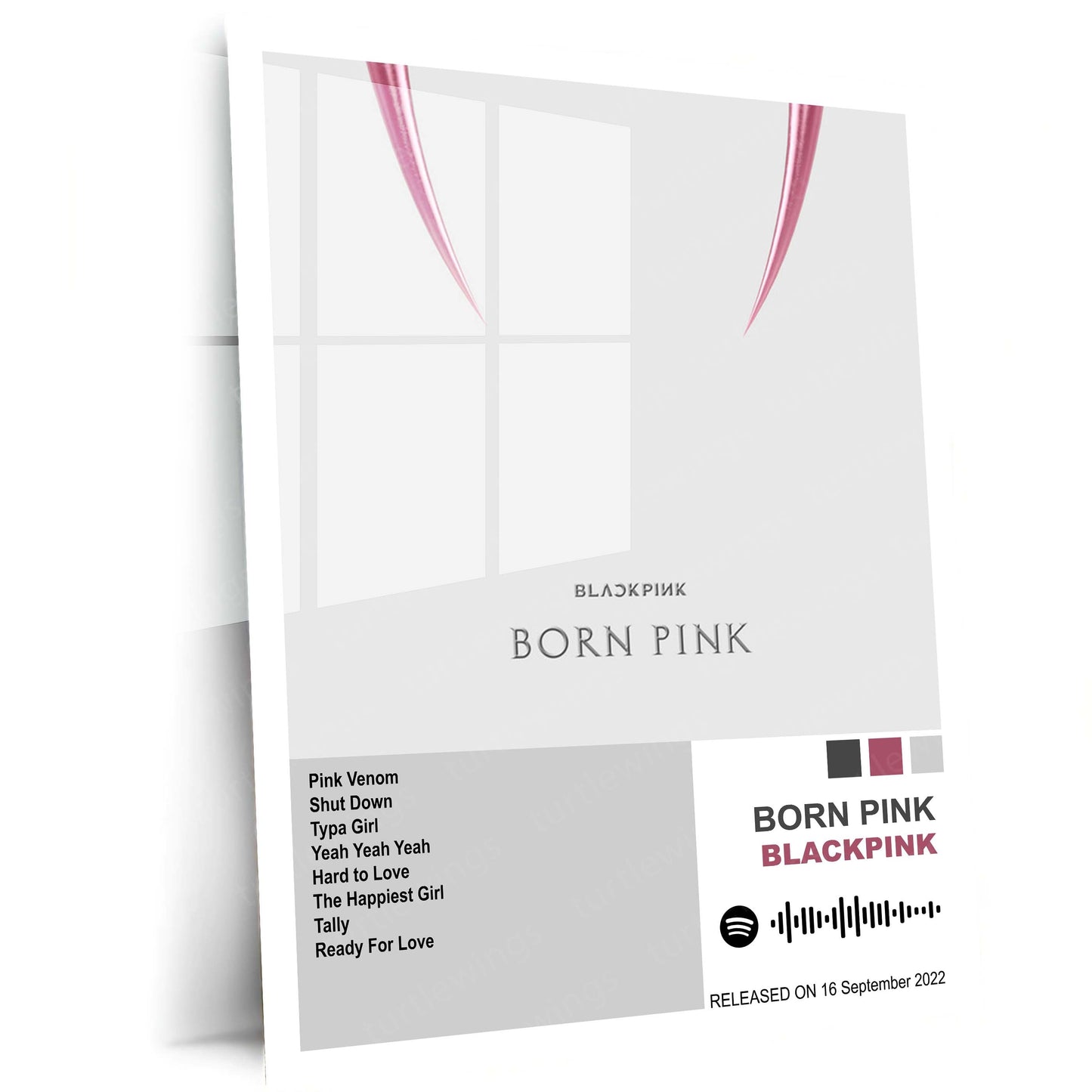 BLACKPINK – Complete Album Collection | Set of 8 | Set of 4 | Premium Metal Poster Set
