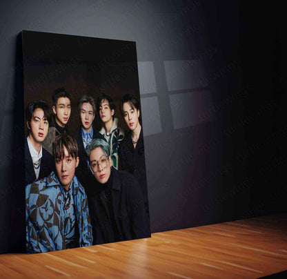 BTS Metal Poster – K-Pop Legends Wall Art for ARMY - TURTLEWINGS