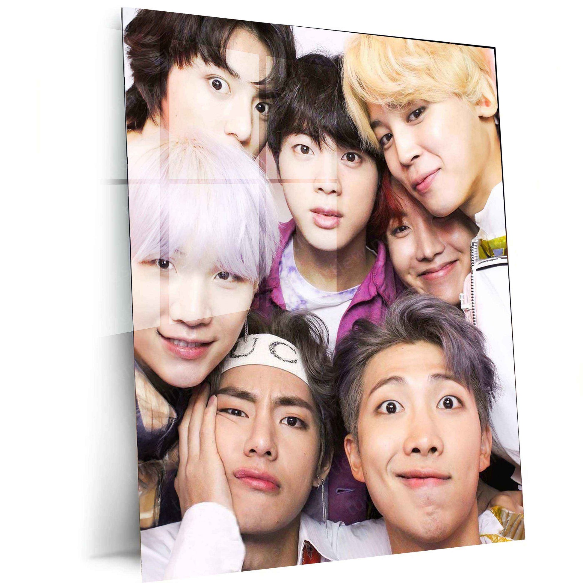 BTS Metal Poster – K-Pop Legends Wall Art for ARMY f3 - TURTLEWINGS
