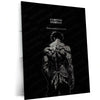 Quote Metal Poster | 1% Better Everyday | Baki Hanma Inspired Metal Frame  Relentless Discipline, Brutal Strength & Warrior Mindset Wall Art