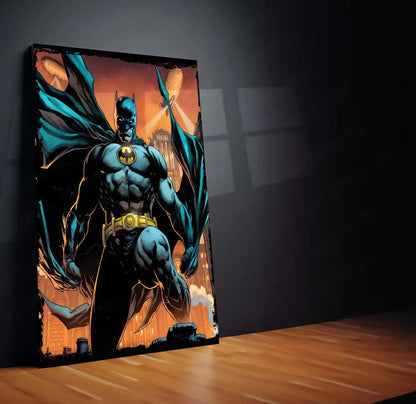 Batman – Dark Knight Metal Poster | Gotham’s Protector Wall Frame | DC Superhero Art - TURTLEWINGS