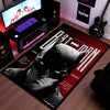 Batman Dark Knight Area Flat Rug | Gotham City Comic Cover Floor Mat | Superhero Gaming Flat Rug for Bedroom, Gaming Room & Batman Fan Decor
