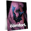 Quote Metal Poster |Batman – Results Cost Comfort | Discipline & Execution Metal Frame