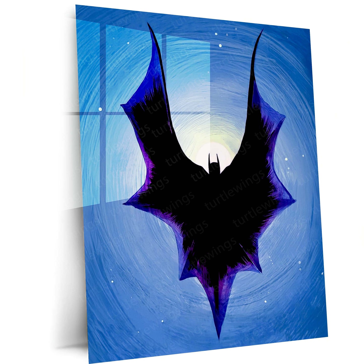 Batman, Robin & Joker Metal Frame | DC Comic Wall Art | Premium Metal Poster