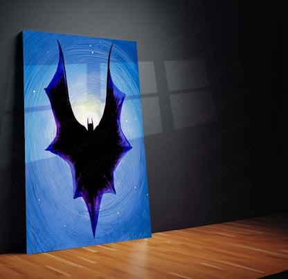 Batman, Robin & Joker Metal Frame | DC Comic Wall Art | Premium Metal Poster