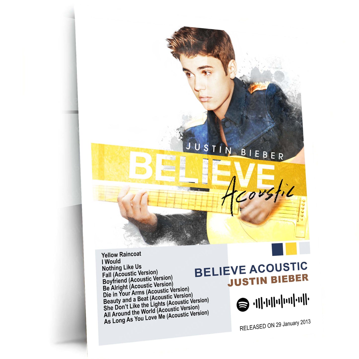 Justin Bieber – Complete Album Collection | Set of 11 | Set of 8 | Set of 4 | Premium Metal Poster Set