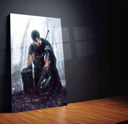 Berserk Metal Poster – Guts Dark Fantasy Anime Wall Art 3 - TURTLEWINGS