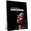 Quote Metal Poster | Kobe Bryant – Bet on Yourself, Everytime Metal Frame Mamba Mentality Self-Belief Wall Art | Relentless Confidence Basketball Quote Metal