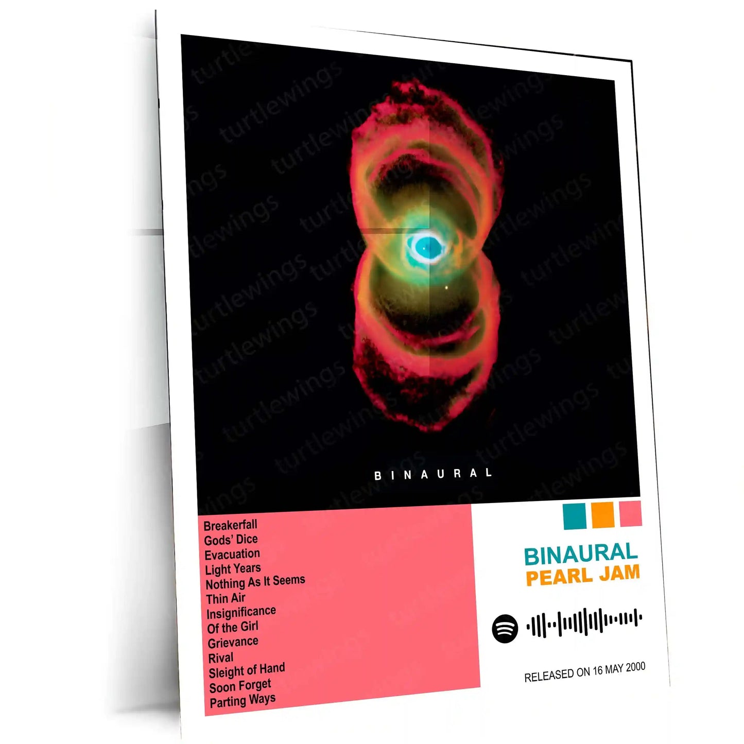 Pearl Jam Complete Collection | Set of 11 | Set of 8 | Set of 4 | Album Posters Metal Frames Grunge Legacy. Raw Emotion. Seattle Sound Forever. - TURTLEWINGS