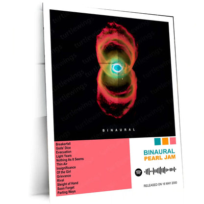 Pearl Jam Complete Collection | Set of 11 | Set of 8 | Set of 4 | Album Posters Metal Frames Grunge Legacy. Raw Emotion. Seattle Sound Forever. - TURTLEWINGS