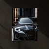 LED | 🖤 Black BMW Neon LED Metal Poster | Luxury German Car Wall Art | M Power Night Drive Decor