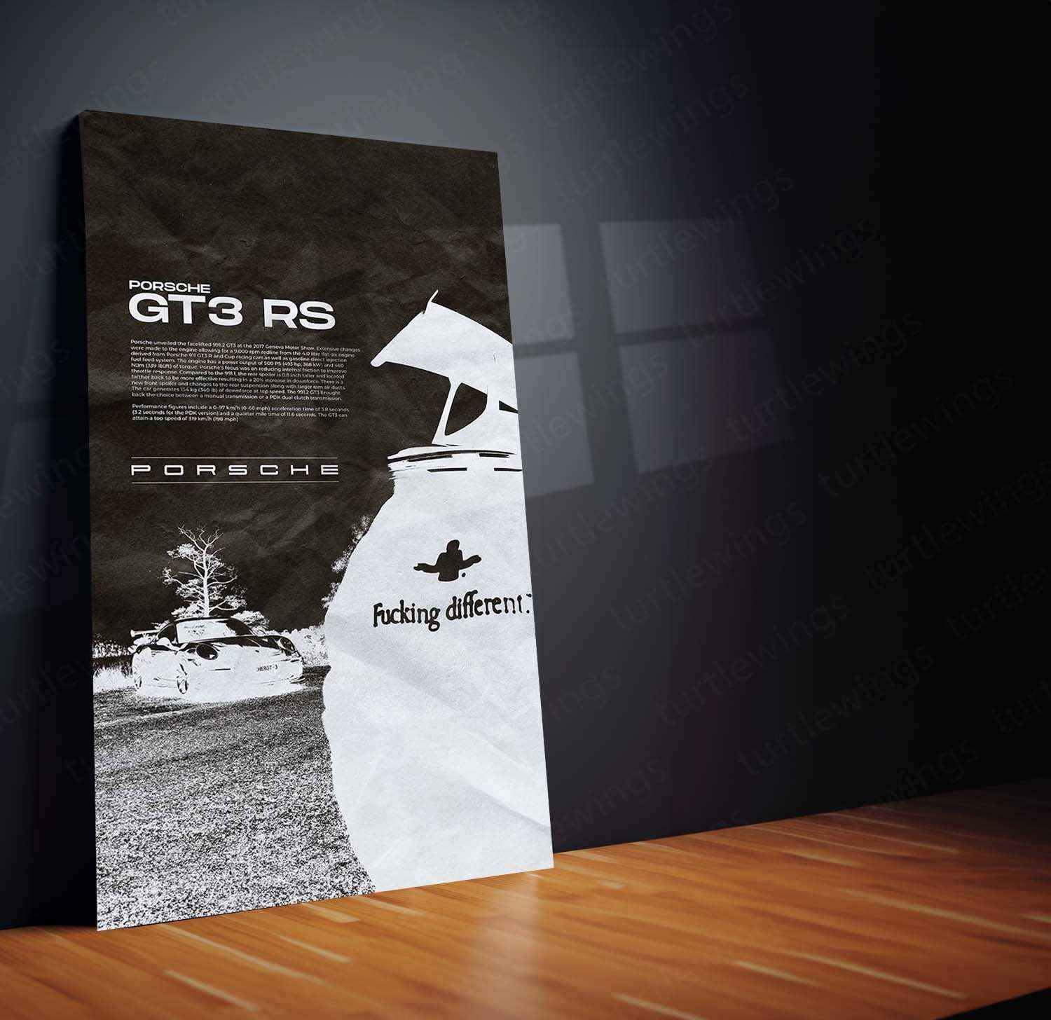 Porsche 911 GT3 RS (992) – Black Edition | Track-Ready Supercar - TURTLEWINGS