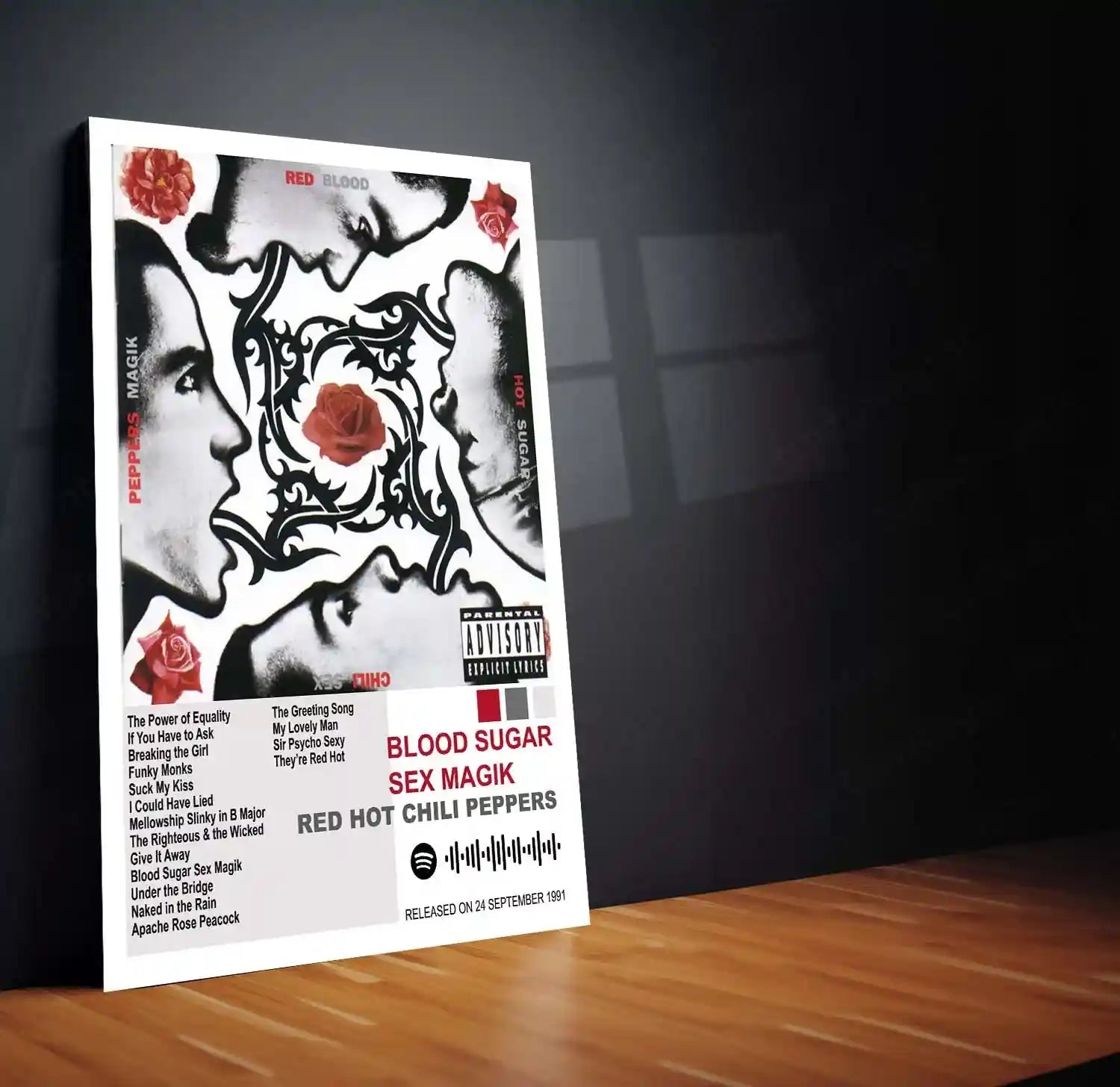 Red Hot Chili Peppers – Complete Album Collection | Set of 11 | Set of 8 | Set of 4 | Premium Metal Poster - TURTLEWINGS