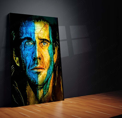 Movies & Series Metal Poster | Braveheart – The Spirit of Freedom | Warrior’s Valor Metal Frame Poster