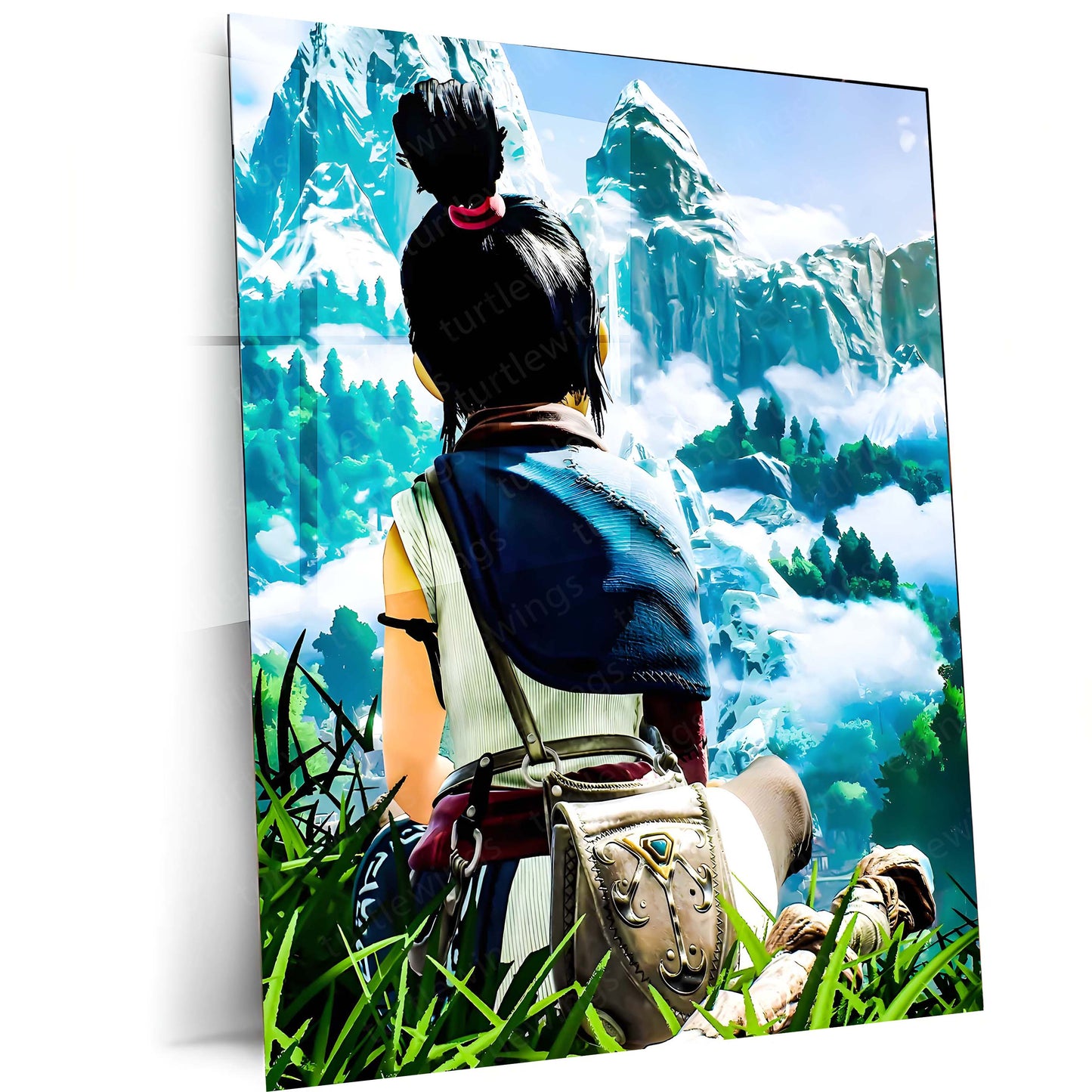 Kena: Bridge of Spirits – Guardian of the Forest | Spirit Guide Metal Frame Poster