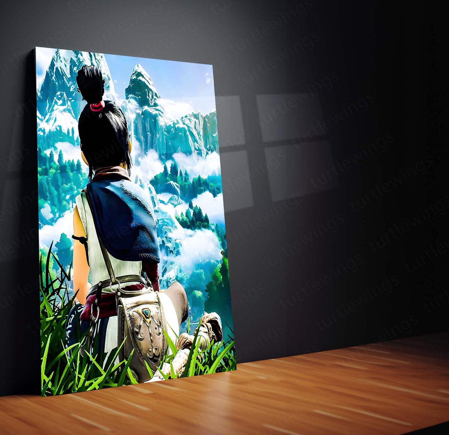 Kena: Bridge of Spirits – Guardian of the Forest | Spirit Guide Metal Frame Poster