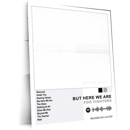 Foo Fighters – Complete Album Collection | Set of 11 | Set of 8 | Set of 4 | Premium Metal Poster - TURTLEWINGS