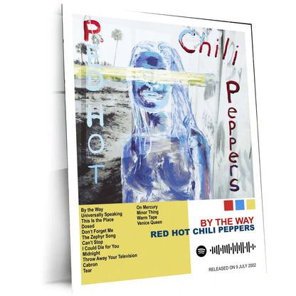 Red Hot Chili Peppers – Complete Album Collection | Set of 11 | Set of 8 | Set of 4 | Premium Metal Poster - TURTLEWINGS